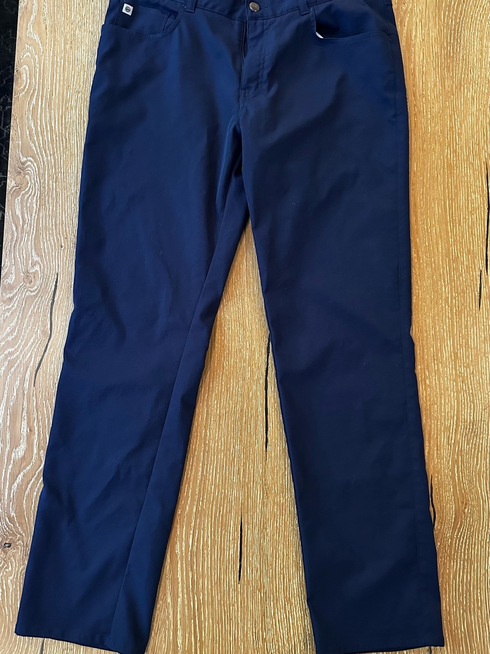 Men's Classic Straight Navy Pants - eb66 Performance Five-Pocket Pant